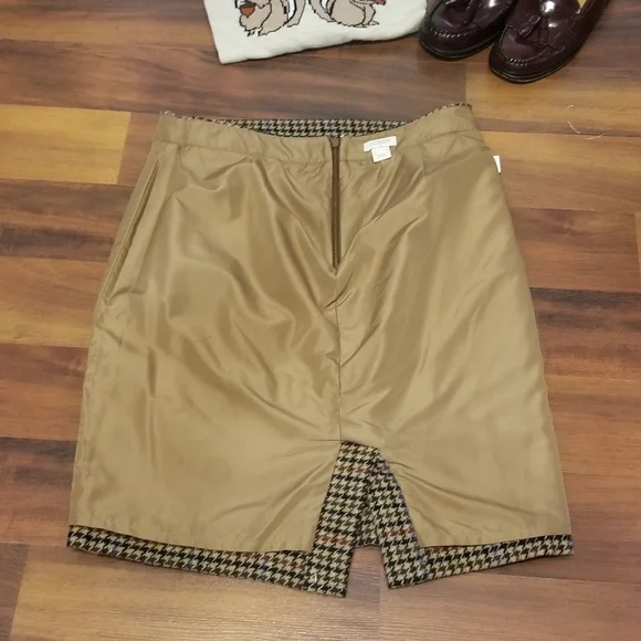 J.Crew Tweed pencil skirt size 0 EUC - Picture 5 of 8